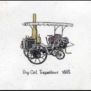 DOG CART TREPARDOUX 1885 
